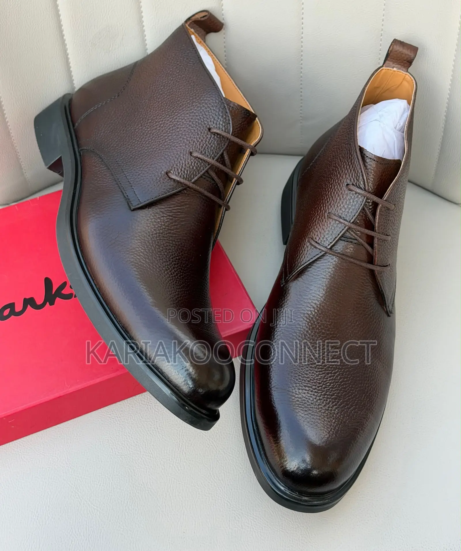 Clarks Classic Chukka Boots