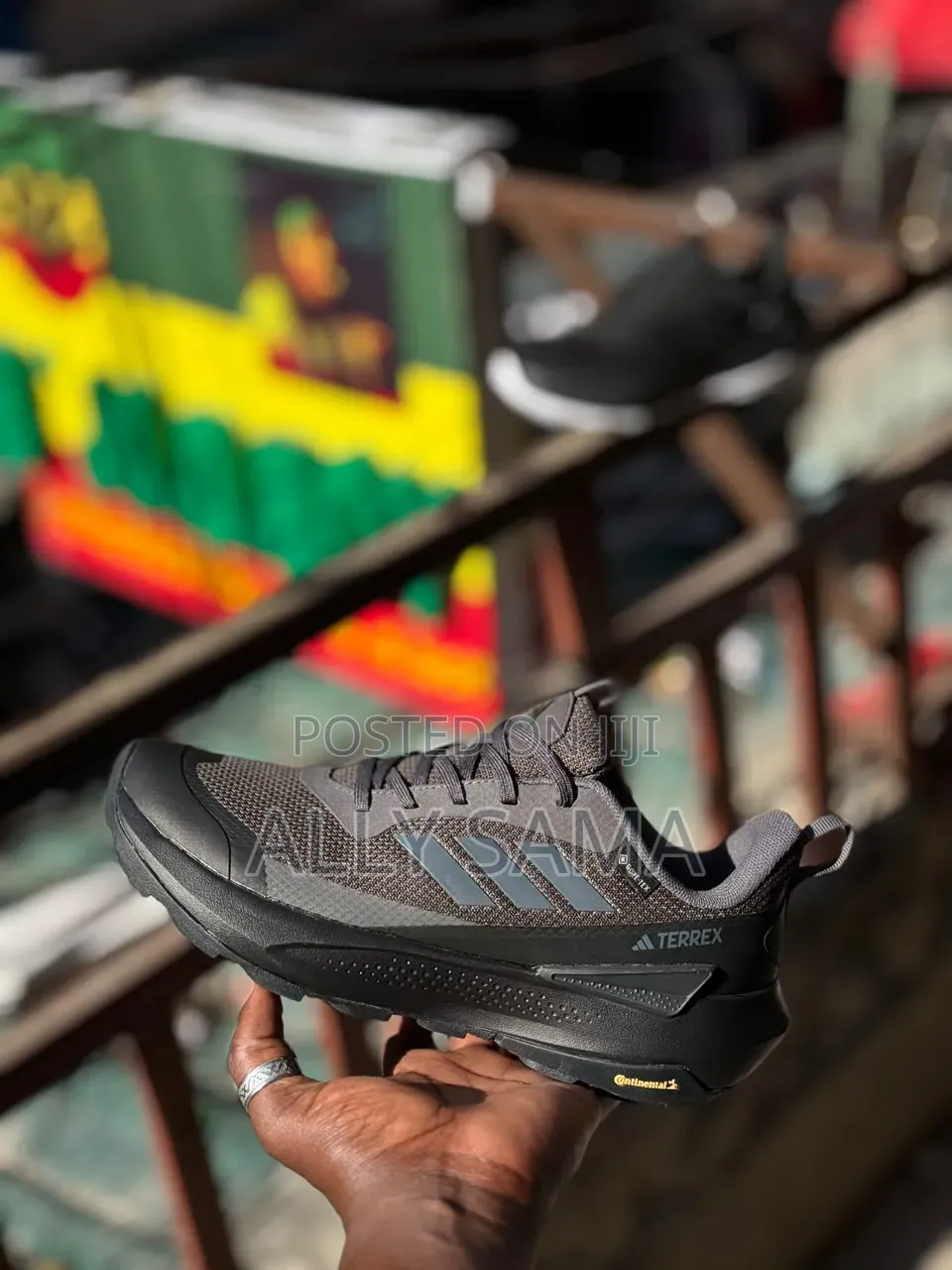 Men's Sneakers Adidas Terex Material Canvas Leather