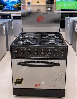 Merit Jiko 60x60 Size Plate Tatu Gas,Moja Umeme Na Oven