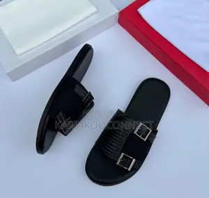 Billionaire Double Buckle Slides