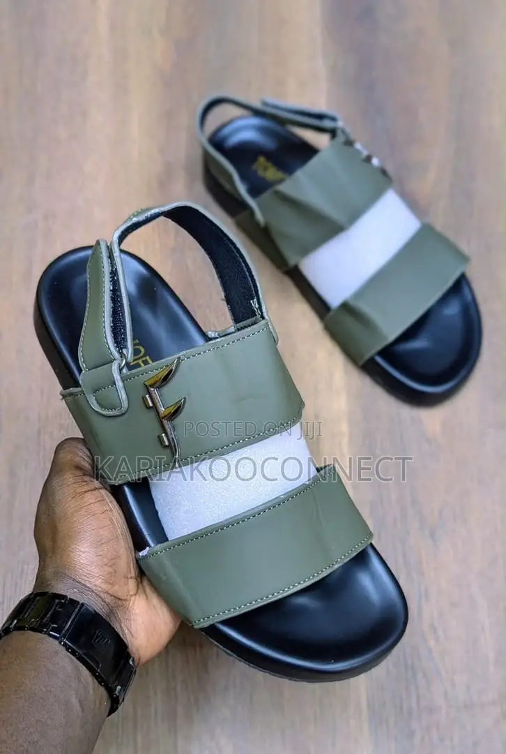 YSL Dual-Strap Slides
