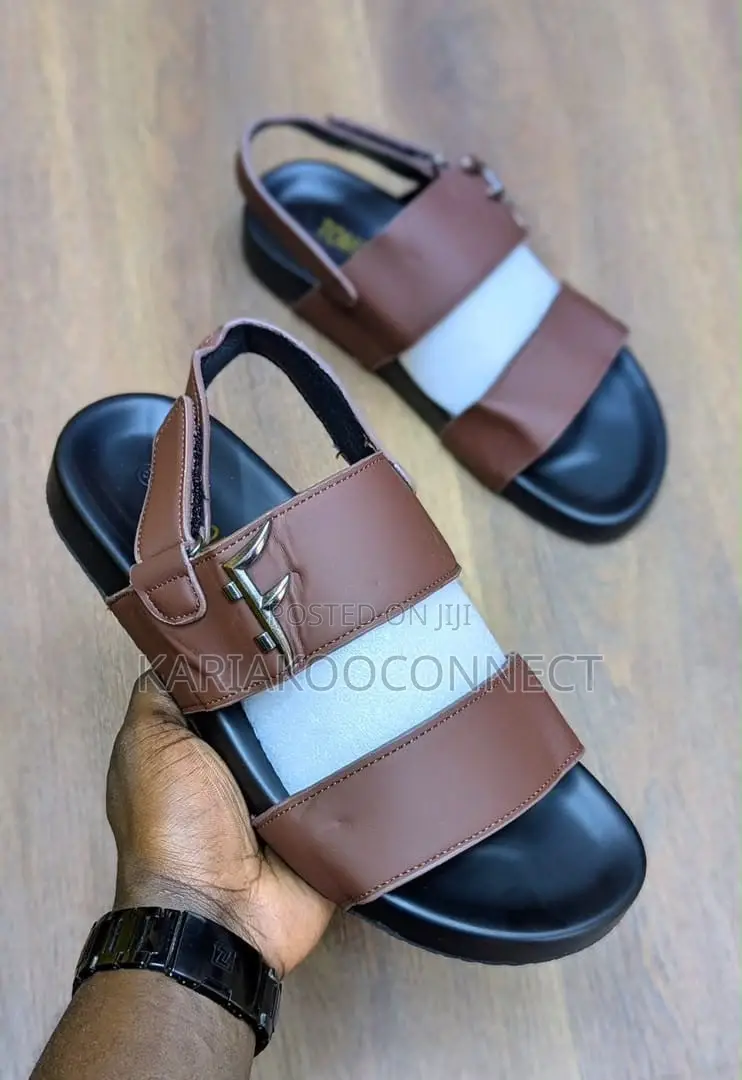 YSL Dual-Strap Slides
