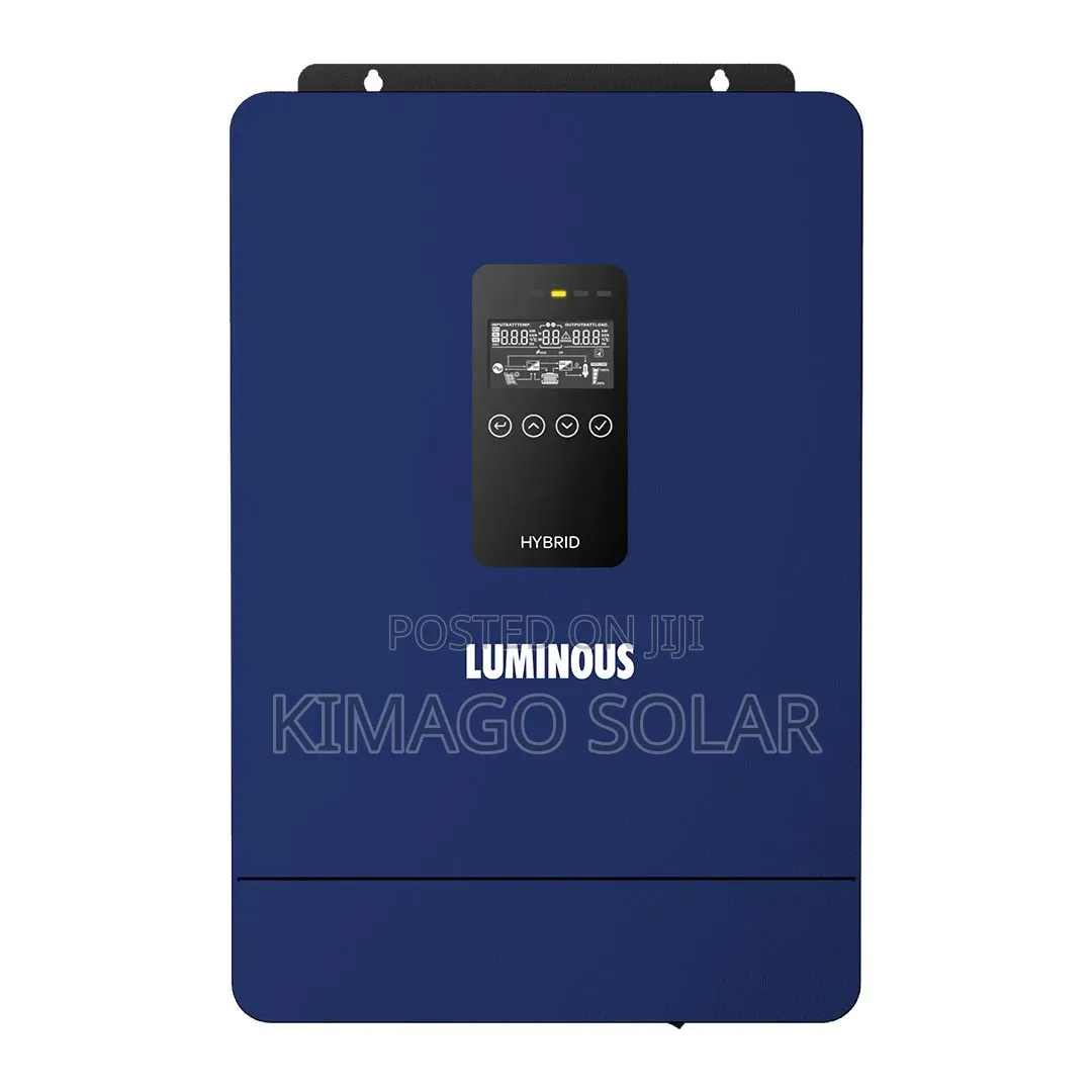 Luminous Solar Hybrid Inverter 3.6kVA 24V Inafaa Kwa Lithium Gel