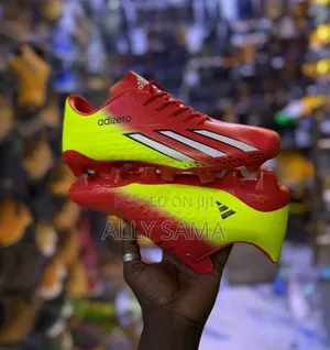 Men's Boots Football Material Leather