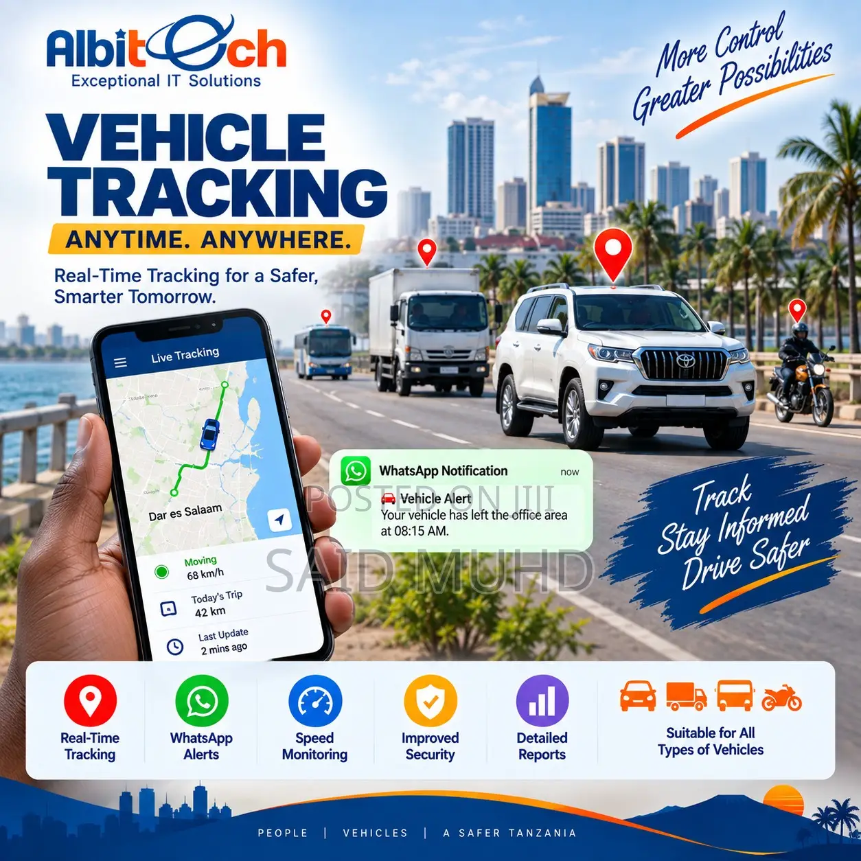 GPS Installation Trucks, Car, Bajaji, Bodaboda