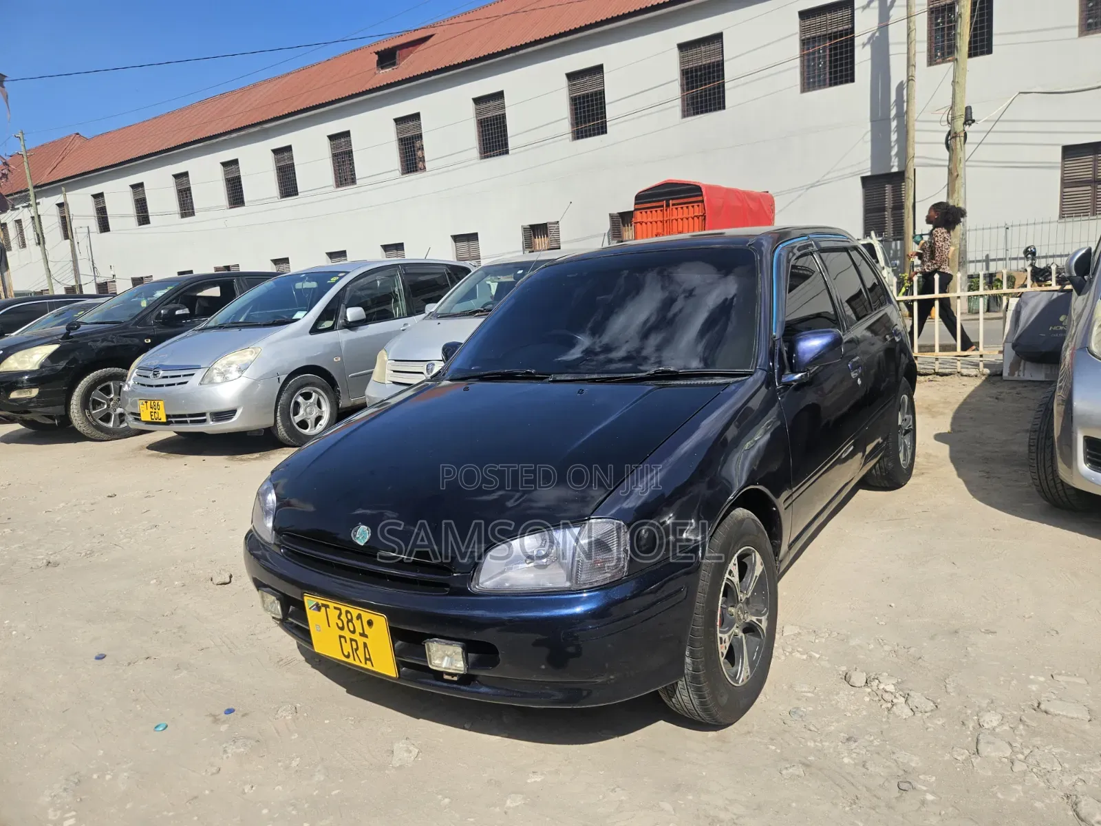 Toyota Starlet 2002 Blue