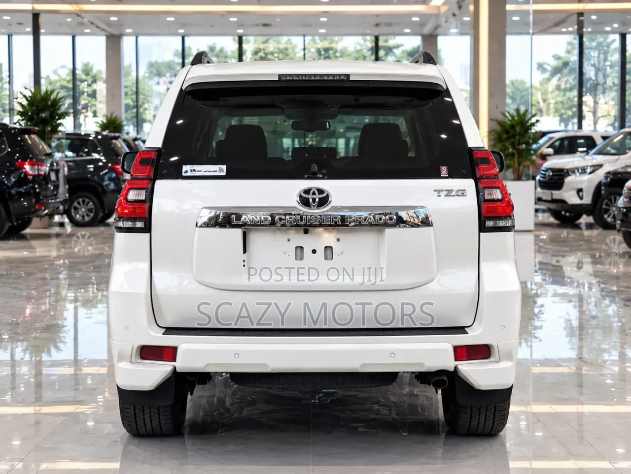 Toyota Land Cruiser Prado 2021 White