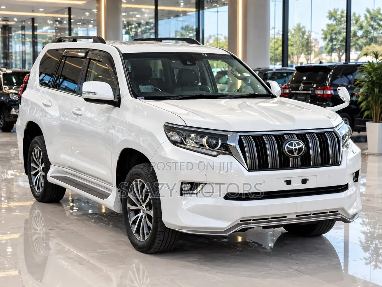 Toyota Land Cruiser Prado 2021 White