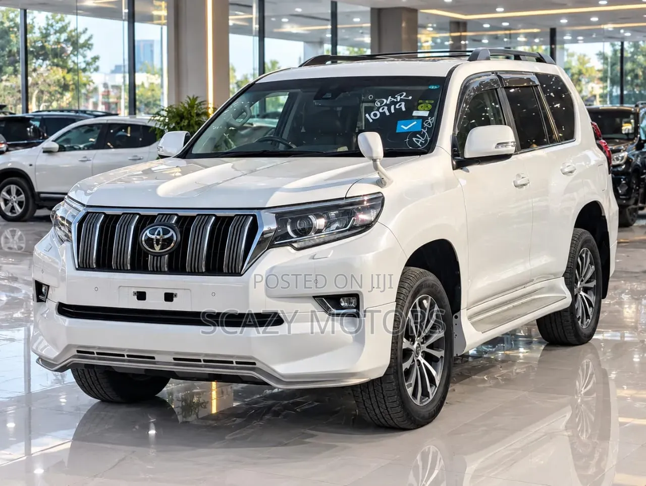 Toyota Land Cruiser Prado 2021 White