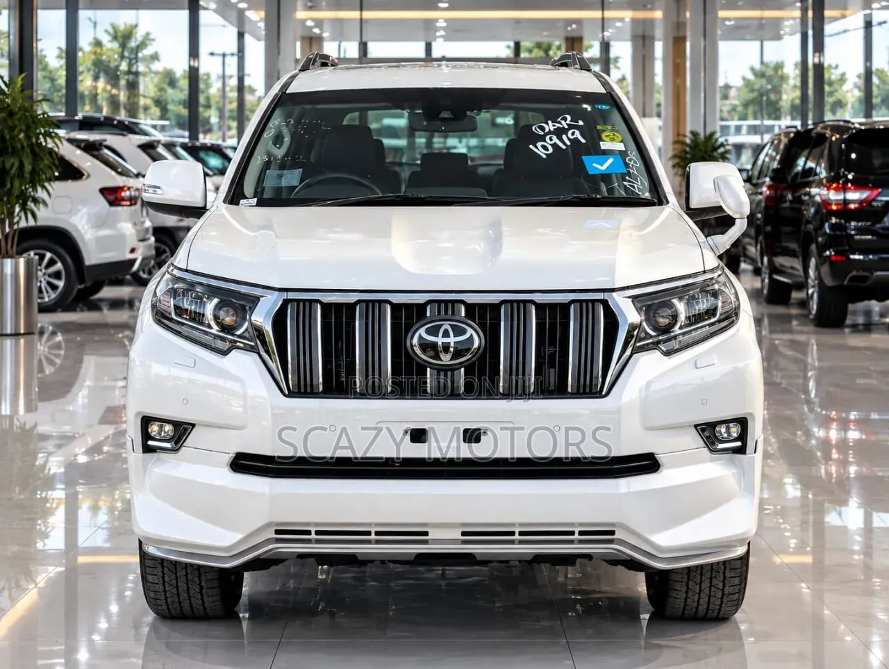 Toyota Land Cruiser Prado 2021 White