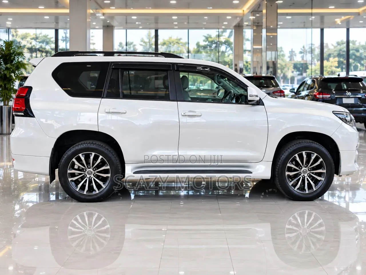 Toyota Land Cruiser Prado 2021 White
