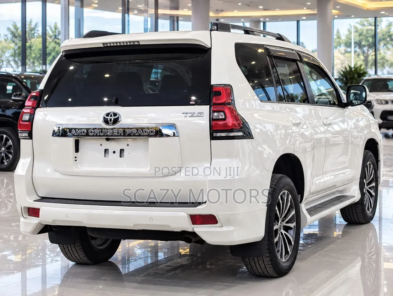 Toyota Land Cruiser Prado 2021 White