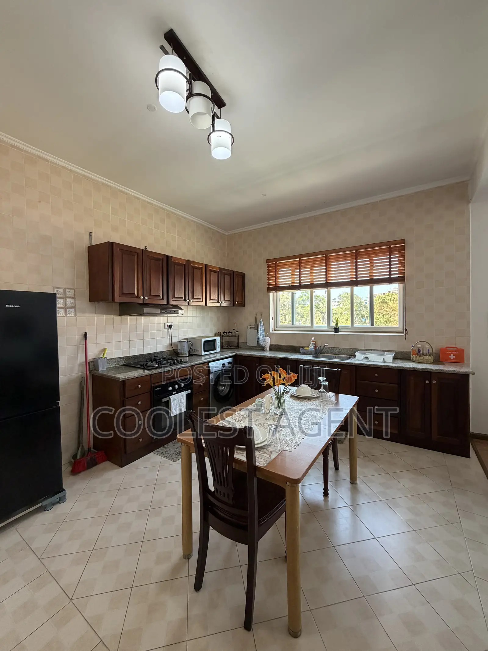 Furnished 1bdrm Apartment in Coolest, Masaki for rent