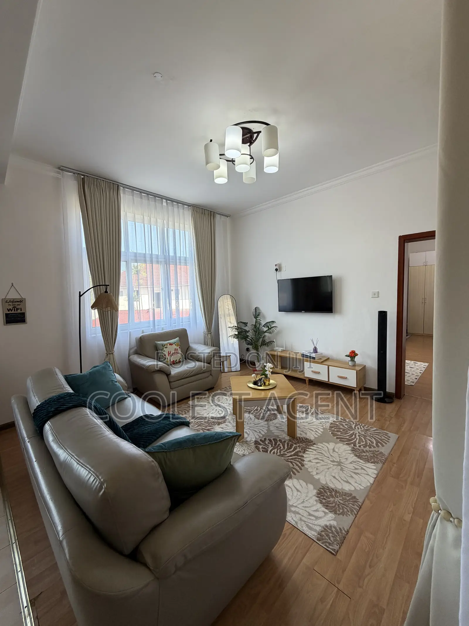 Furnished 1bdrm Apartment in Coolest, Masaki for rent