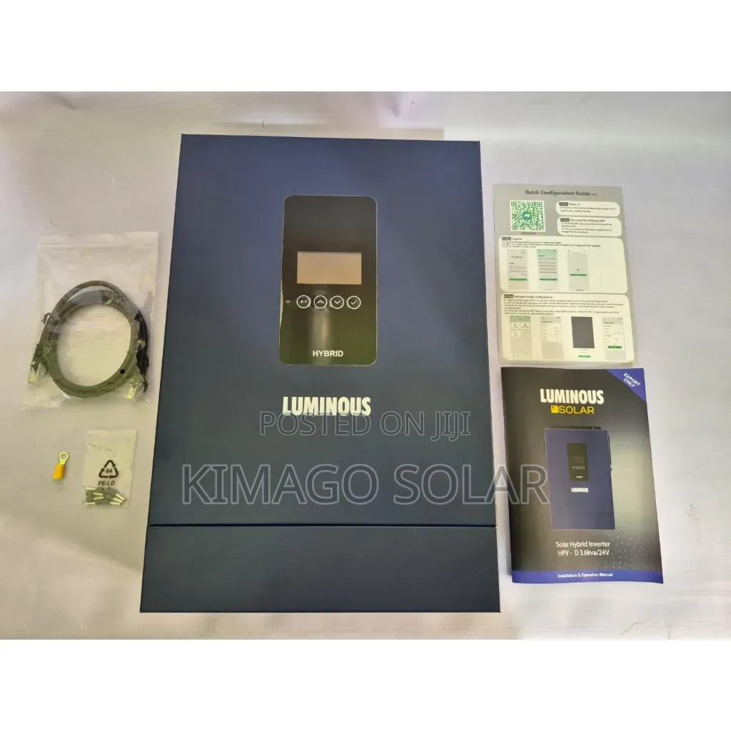 Special Offer Luminous Hybrid Inverter 3.6kVA 24V Brand New