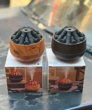 Artificial Charcoal Fire Air Humidifier and Essential Oil Diffuser