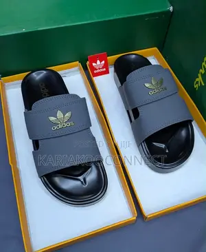Adidas Adjustable Velcro Slides