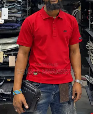 Men's Classic Plain Polo T-Shirts