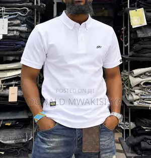 Men's Classic Plain Polo T-Shirts