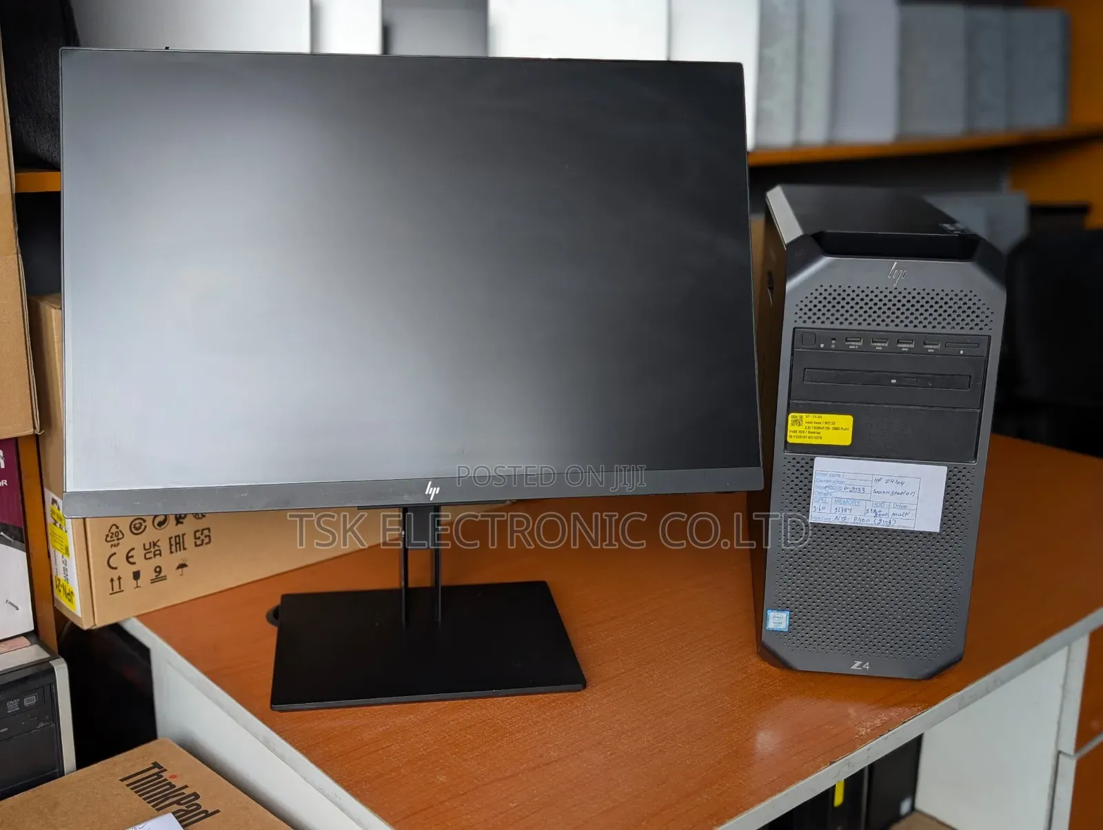 Desktop Computer HP Z4 G4 16GB Intel Xeon SSD 256GB