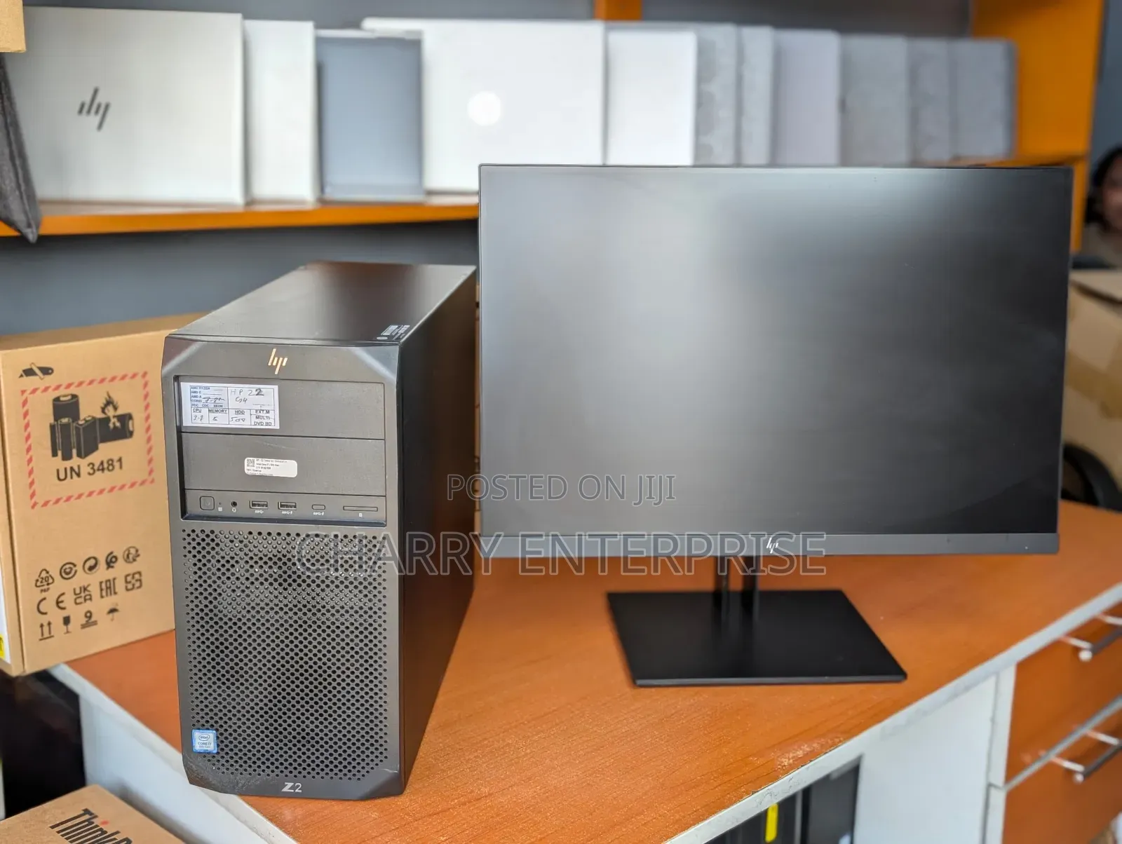 Desktop Computer HP Z2 G4 Tower 8GB Intel Core i7 HDD 500GB