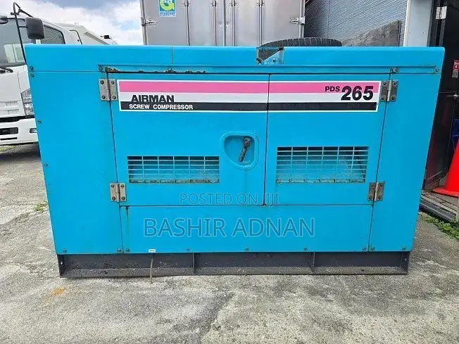 Airman Screw Compressor(za Migodini)pds265s From Hokuetsu Industries.