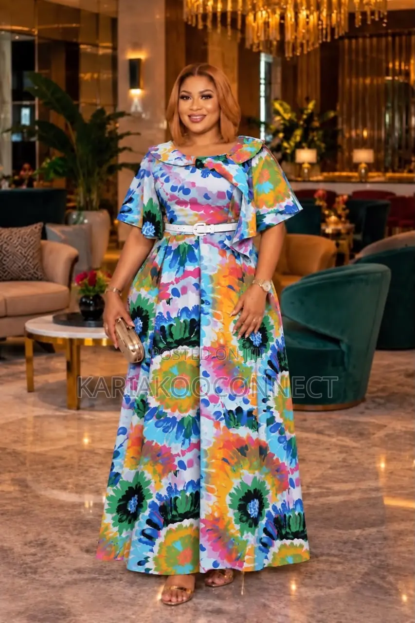Floral Kimono Maxi Dress