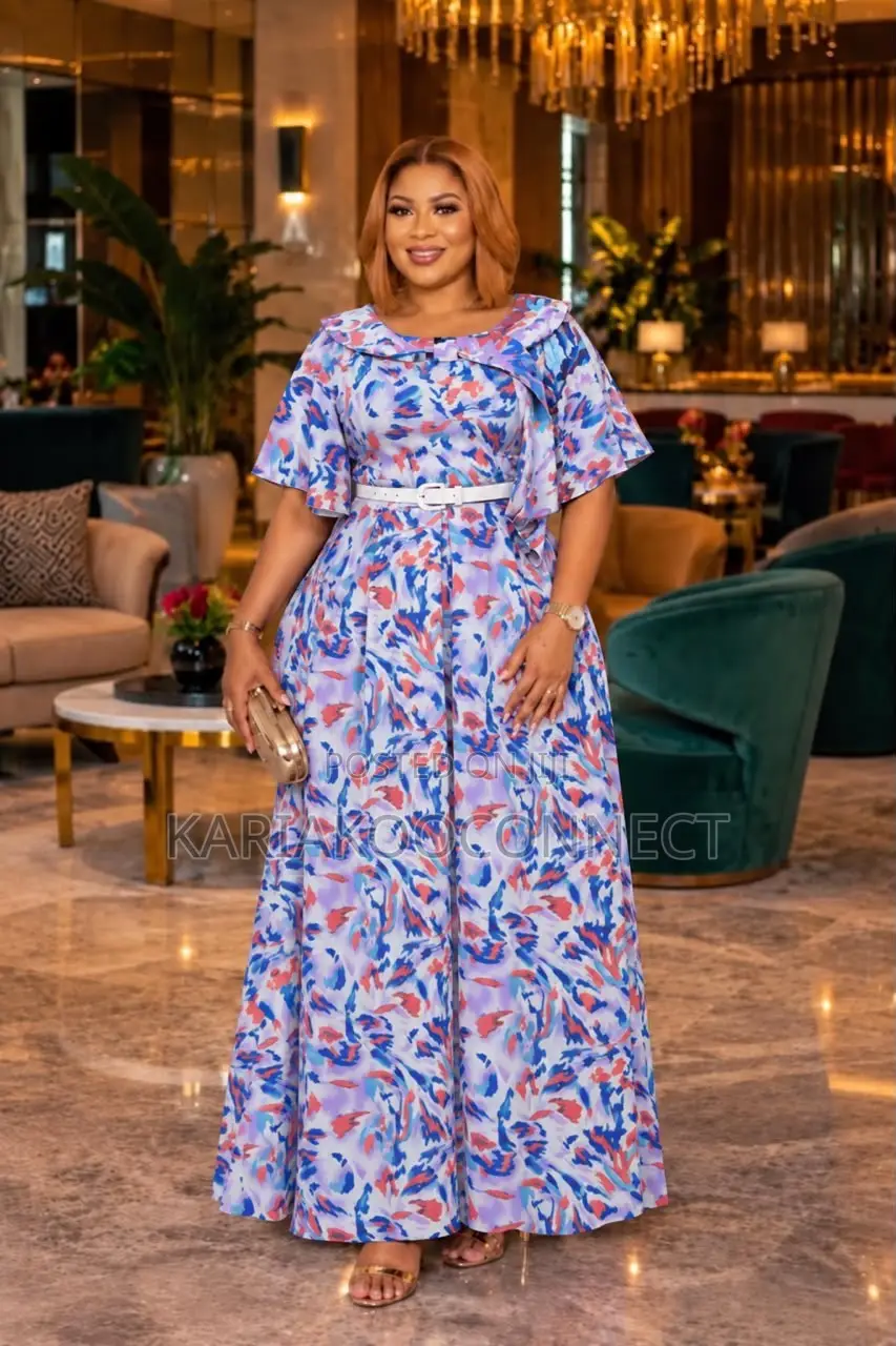 Floral Kimono Maxi Dress