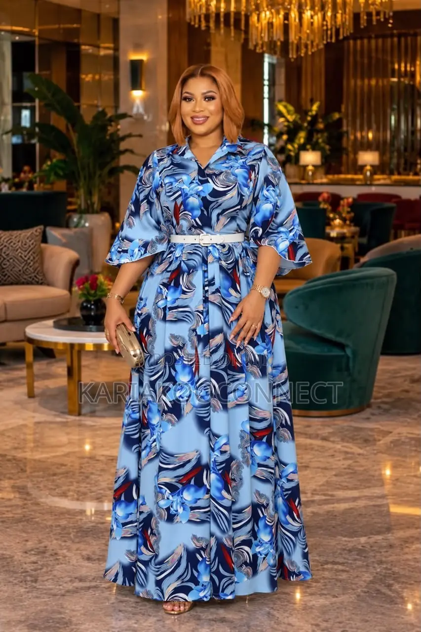 Floral Kimono Maxi Dress