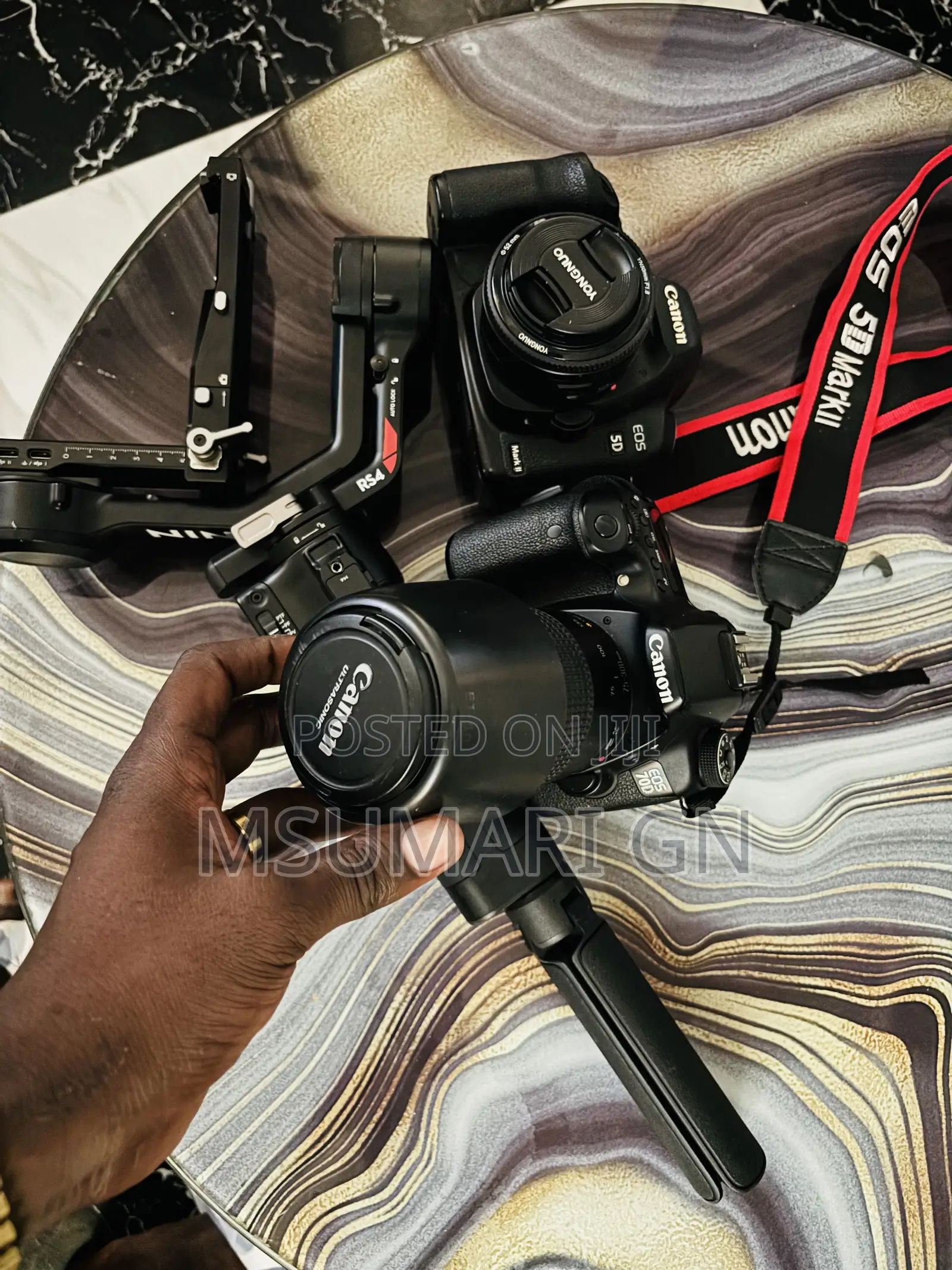 Canon Eos 70d Lens 50 Mm Ronin Dji RS4 Pro