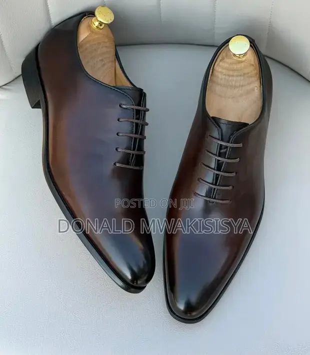 Men's Premium Leather Oxford Dress Shoes