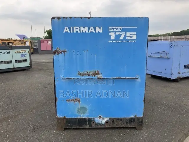 Airman Screw Compressor Hokuetsu Industries Pds175s(ZA MIGODINI) Mpya.