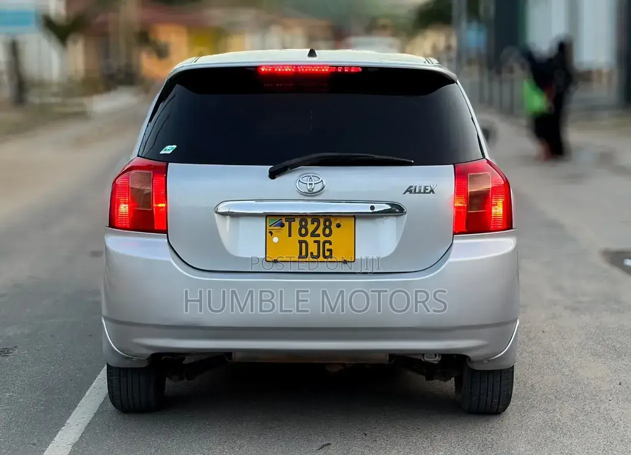 Toyota Allex 2004 Silver