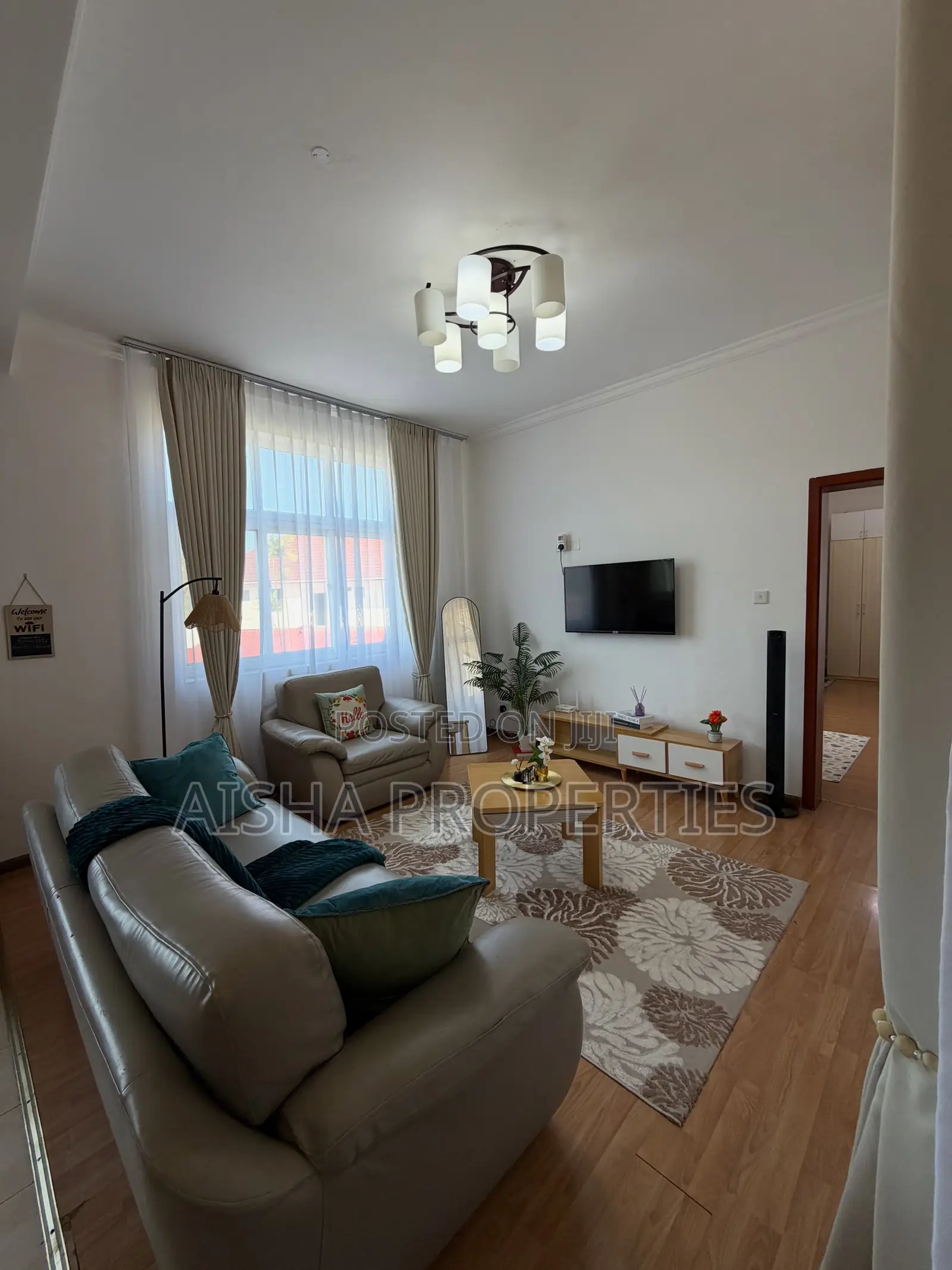 Furnished 1bdrm Apartment in Masaki for rent