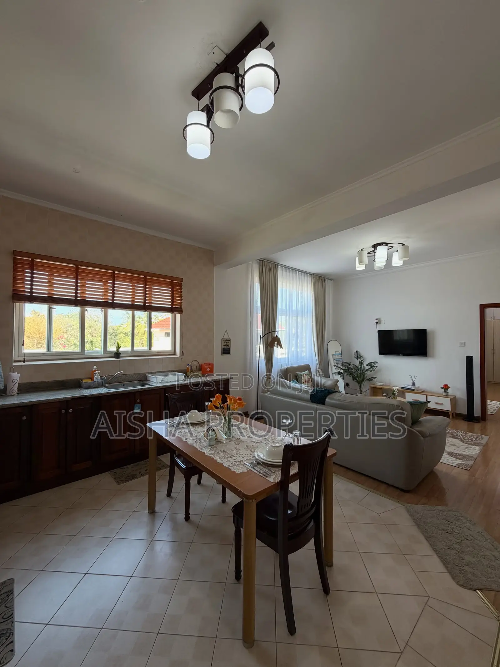 Furnished 1bdrm Apartment in Masaki for rent