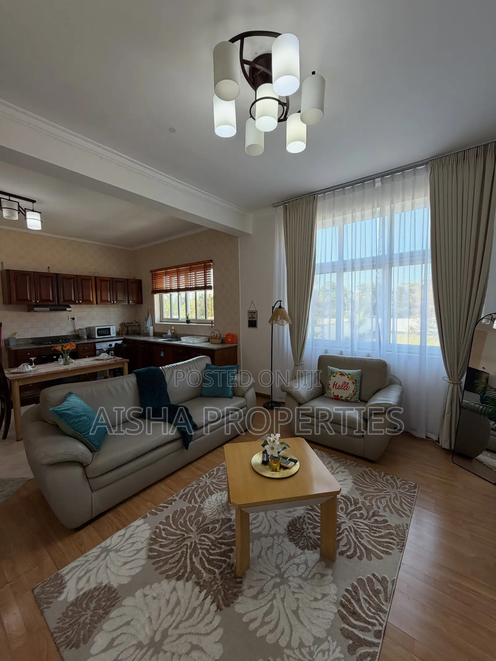 Furnished 1bdrm Apartment in Masaki for rent