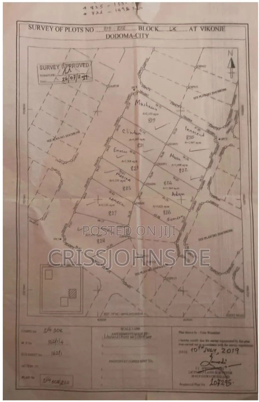 2,490 SQM Land - Vikonje Dodoma