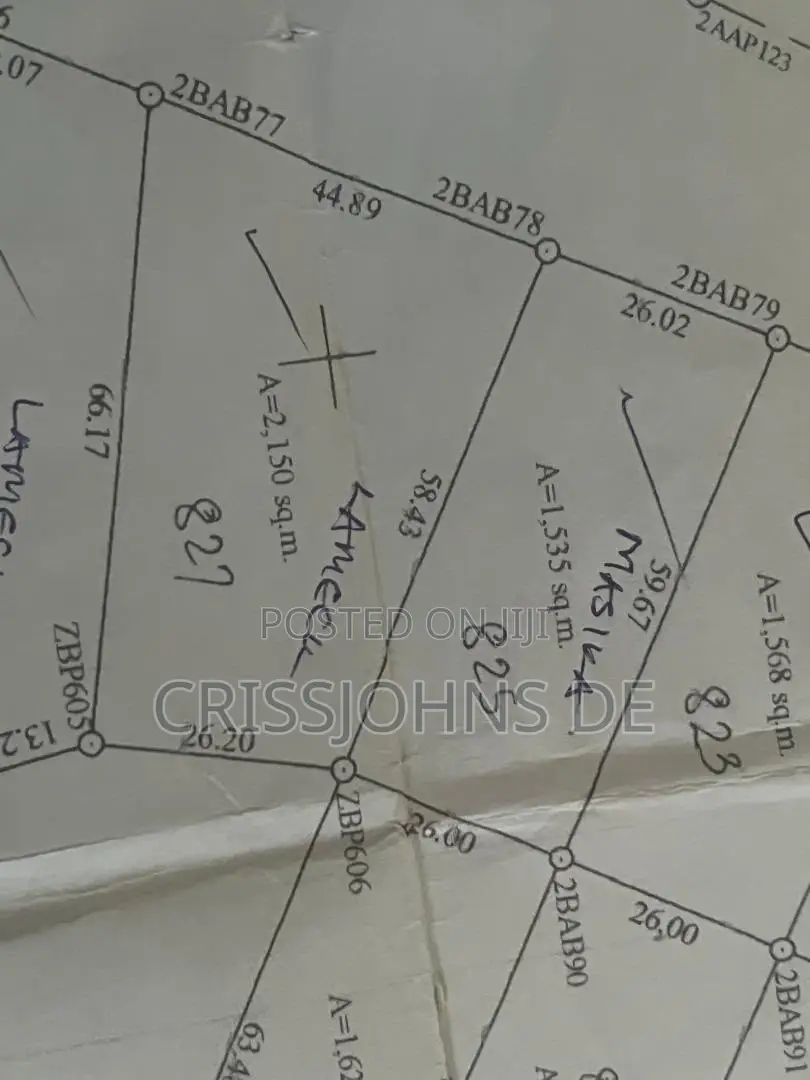 2,490 SQM Land - Vikonje Dodoma