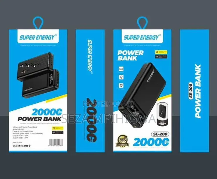 super Energy Powerbank
se - 200
power 10000mah
