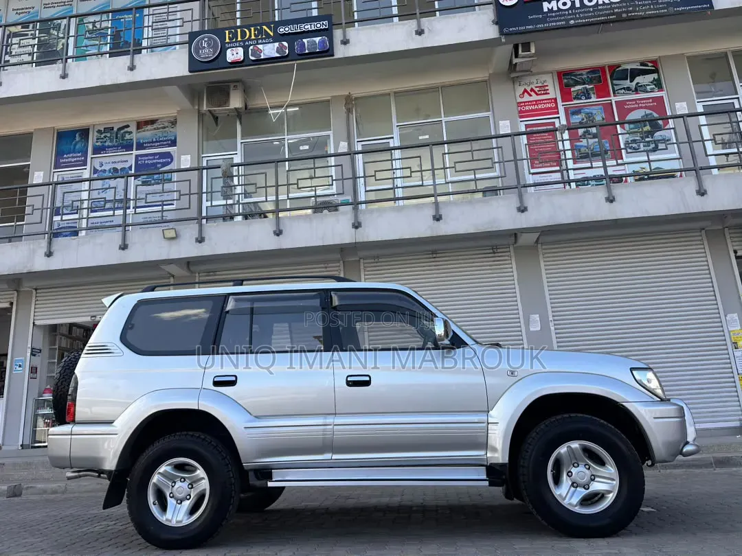 Toyota Land Cruiser Prado 2000 Silver