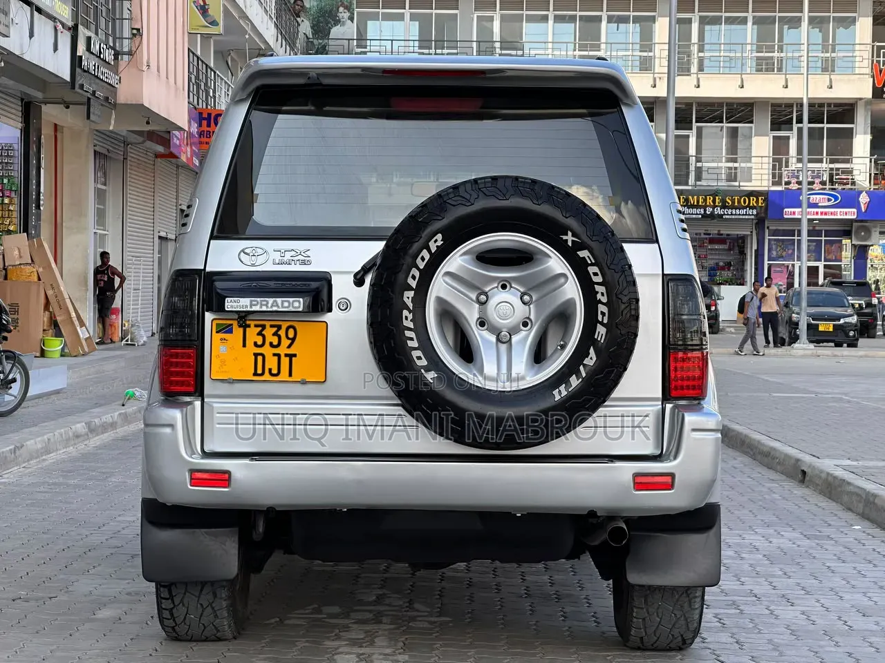 Toyota Land Cruiser Prado 2000 Silver