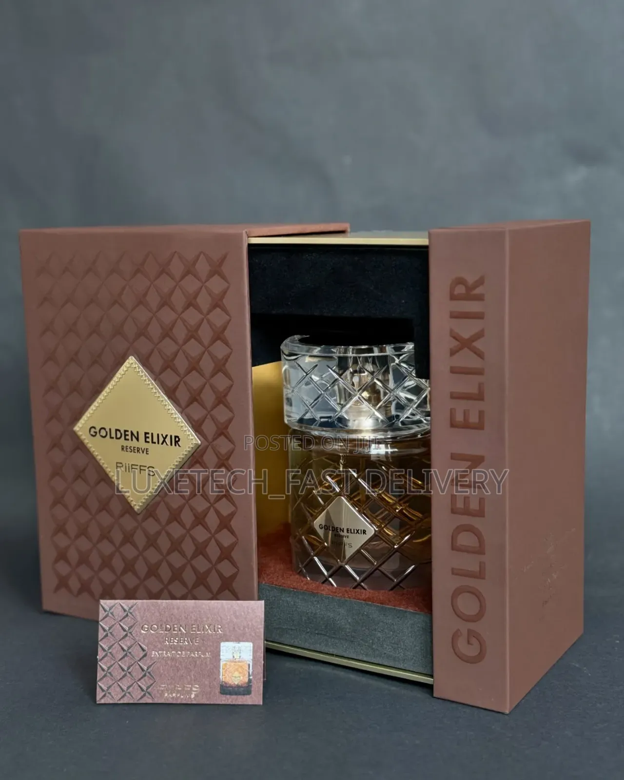 Golden Elixir Reserve –Unisex Boozy Gourmand Perfume With Oud, Vanilla
