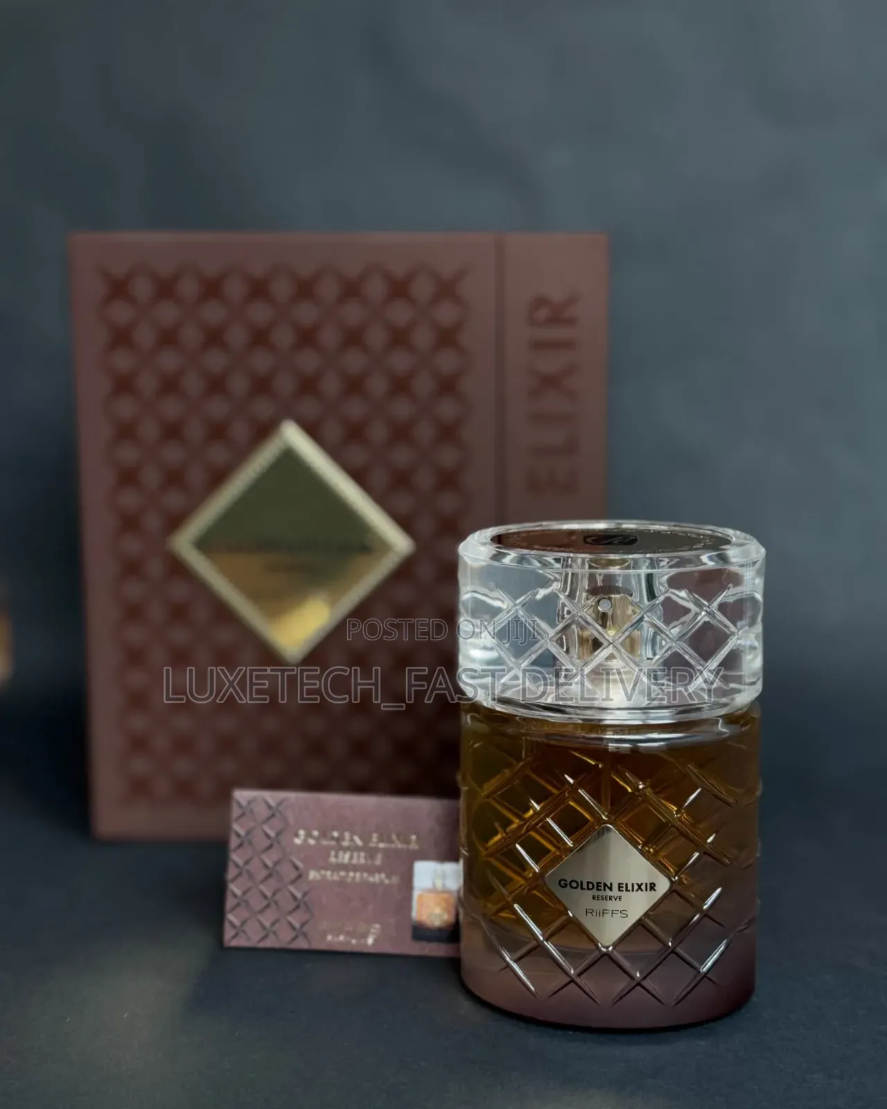 Golden Elixir Reserve –Unisex Boozy Gourmand Perfume With Oud, Vanilla