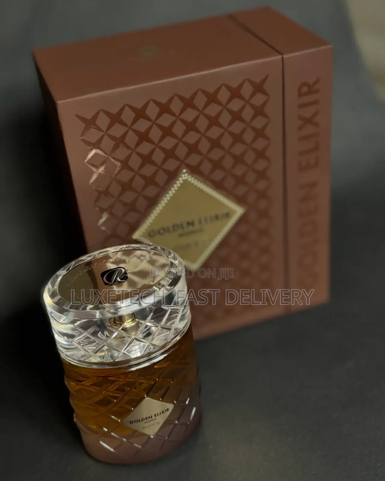 Golden Elixir Reserve –Unisex Boozy Gourmand Perfume With Oud, Vanilla