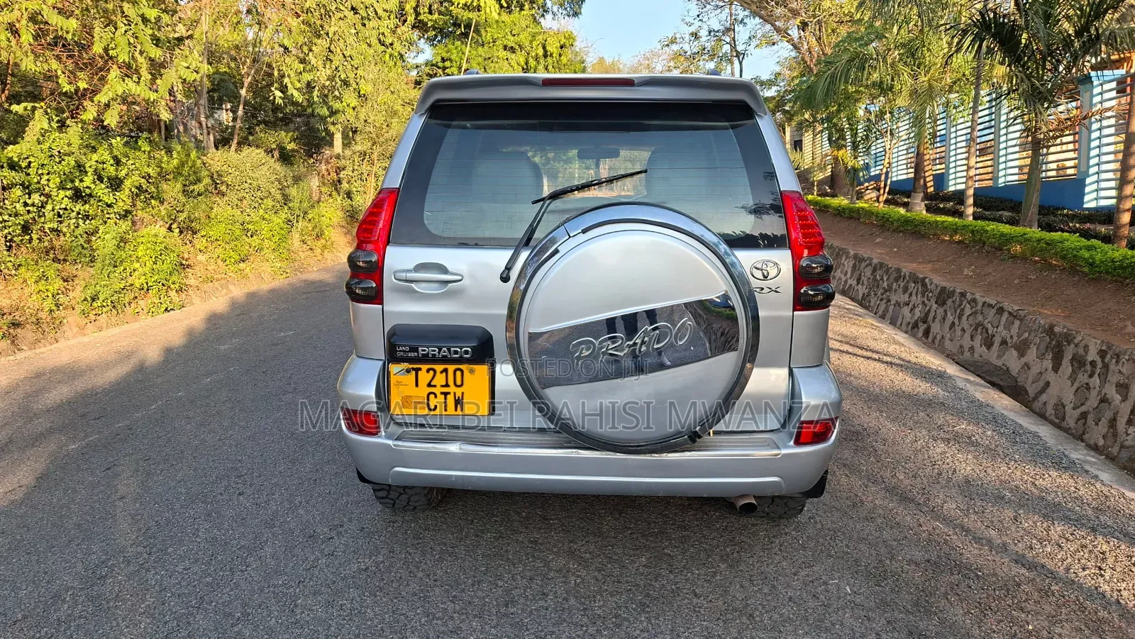 Toyota Land Cruiser Prado 2004 Silver