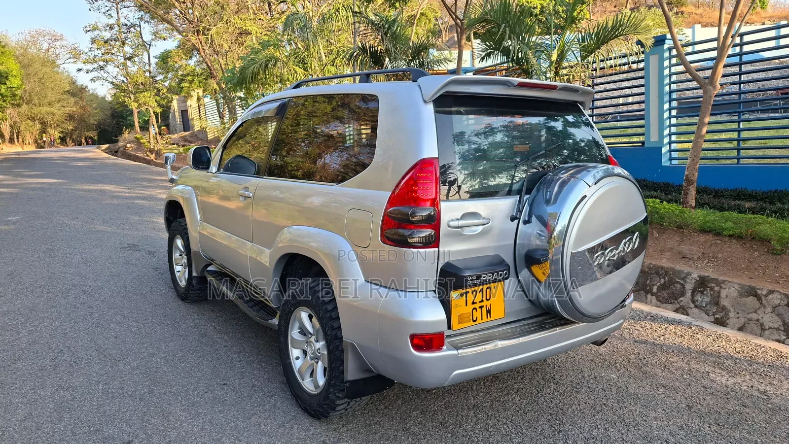 Toyota Land Cruiser Prado 2004 Silver