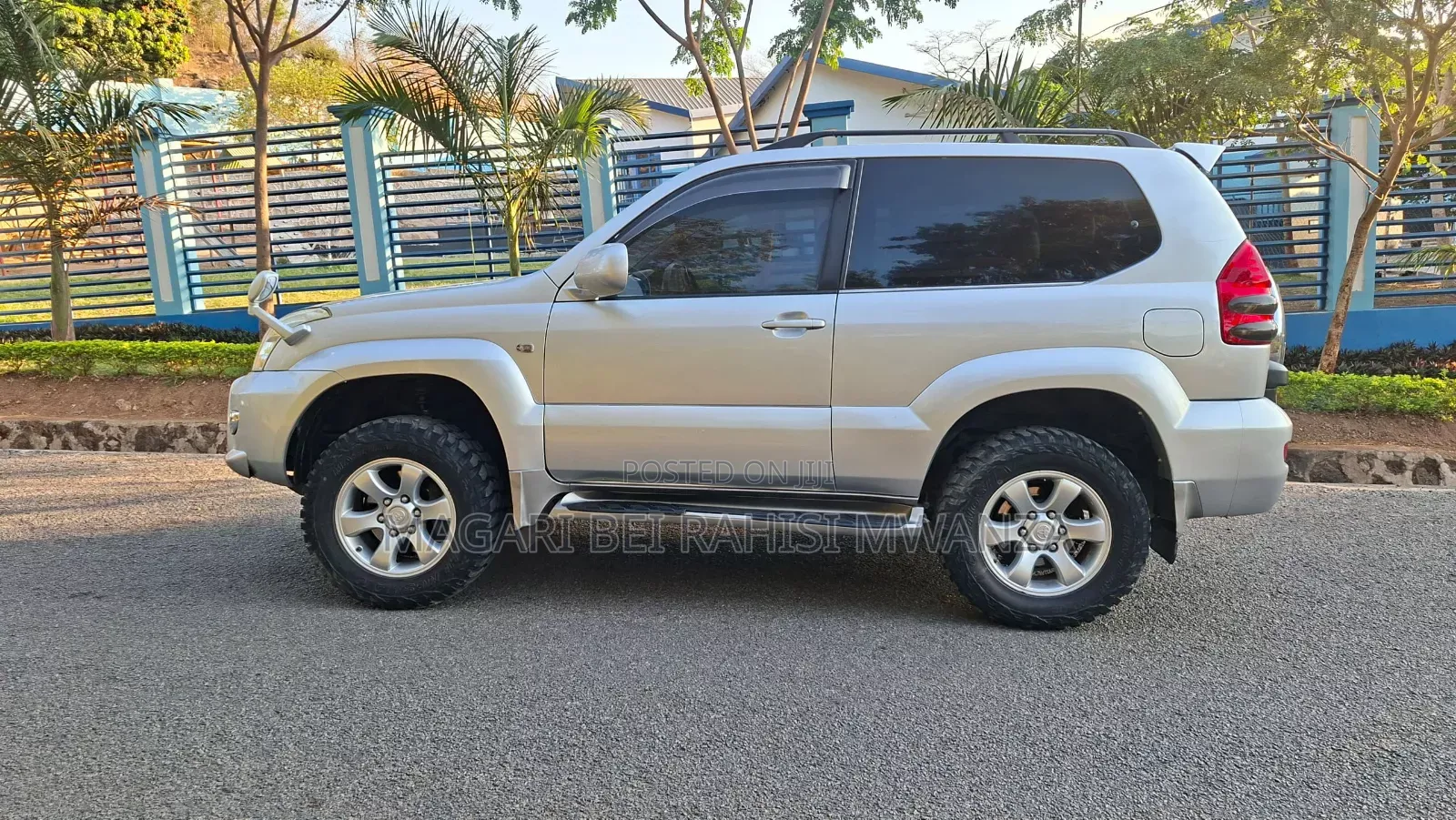Toyota Land Cruiser Prado 2004 Silver