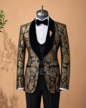 Brand Suit Black Gold