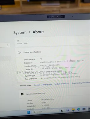 Laptop Lenovo ThinkPad X1 Carbon 8GB Intel Core i5 SSD 256GB