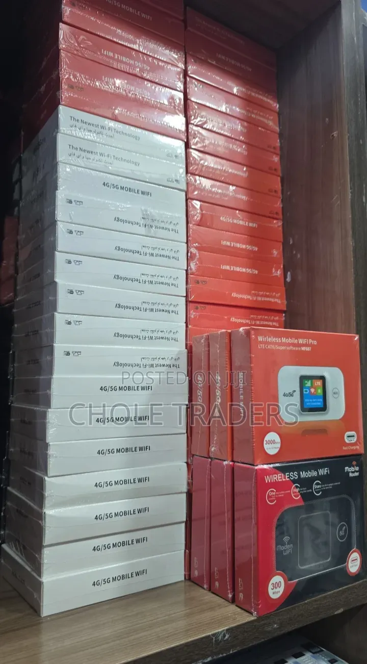 4g/5g 300Mbps Wireless Mobile Wifi (MIFI Restocked )